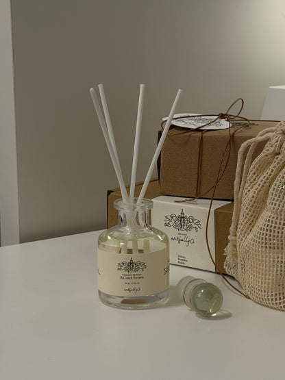 Mini Reed Diffuser 50ml | Vintage Apothecary | Silent Grove