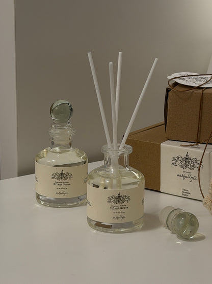 Mini Reed Diffuser 50ml | Vintage Apothecary | Silent Grove
