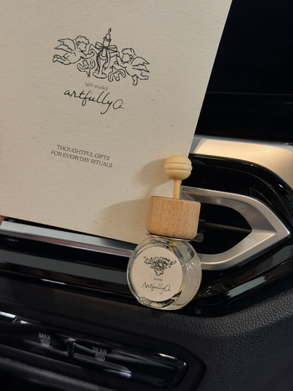 Car Diffuser | Vent Clip Aromatherapy for Vehicle | Silent Grove - Geranium & Cedarwood Scent