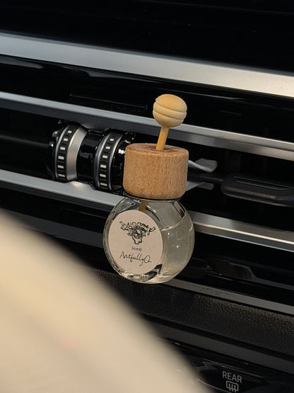 Car Diffuser | Vent Clip Aromatherapy for Vehicle | Silent Grove - Geranium & Cedarwood Scent